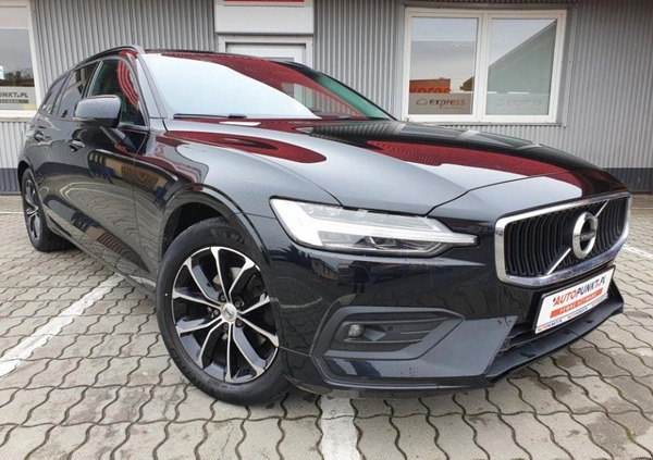 Volvo V60 cena 114900 przebieg: 64153, rok produkcji 2019 z Żory małe 301